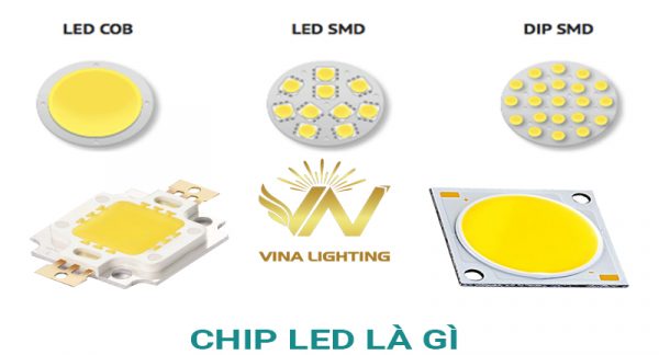 Chip LED là gì? Các loại chip đèn LED SMD COB - Vina Lighting
