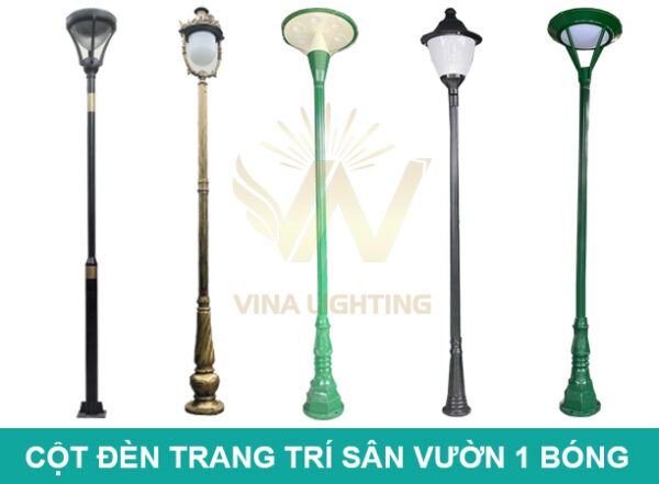 Cot den trang tri san vuon 1 bong