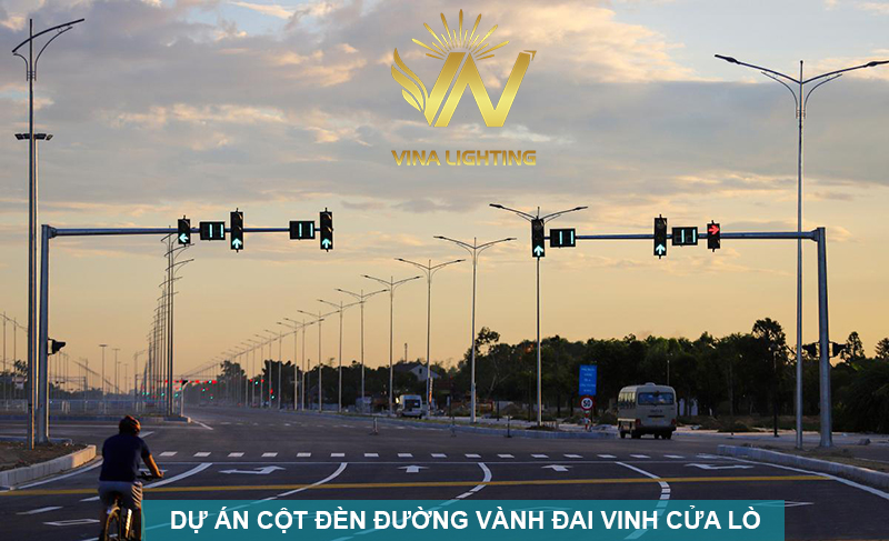 Dự án cột và đèn đường vành đai Vinh Cửa Lò