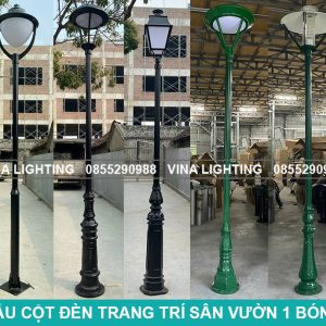 Cột đèn sân vườn 1 bóng