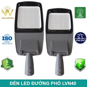 Đèn đường LED LVN40 chiếu sáng