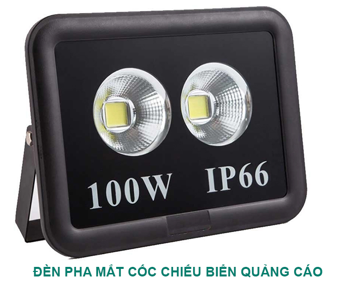 Đèn pha mắt cốc rọi biển quảng cáo