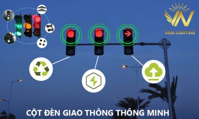 Cột đèn giao thông thông minh