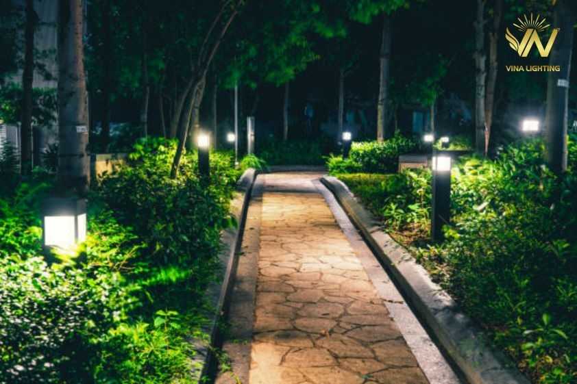 Lựa chọn trụ đèn trang trí công viên nào đẹp và phù hợp Trụ đèn nấm trang trí công viên