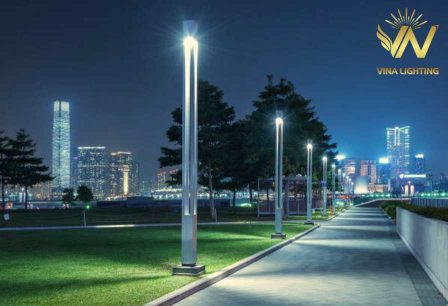 Trụ đèn chiếu sáng công viên