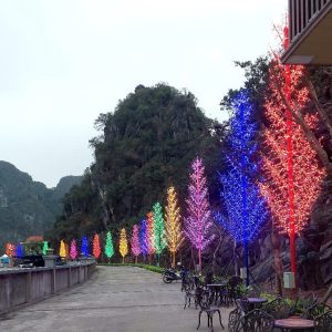 Cột Đèn Cây Thông LED Cao 5m 6m 7m 8m 9m 10m 11m 12m Nhà máy sản xuất cột đèn cây thông LED