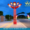 Trụ đèn trang trí kiểu cây Hoa Ly