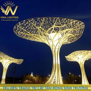 Vina Lighting Trụ đèn trang trí tán rộng sinh trưởng